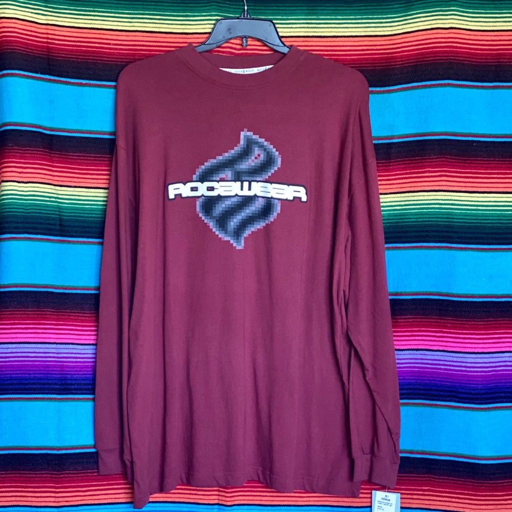 Brand New Roca Wear Long Sleeve T Shirt Large